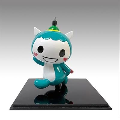 ふるさと納税 藤沢市 [受注生産]藤沢市公式マスコットキャラクター ふじキュンフィギュア(スキップ)