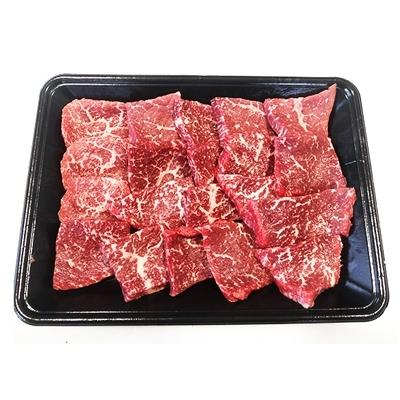 ふるさと納税 阿波市 とくしま三ツ星ビーフ 特選赤身焼肉 500g