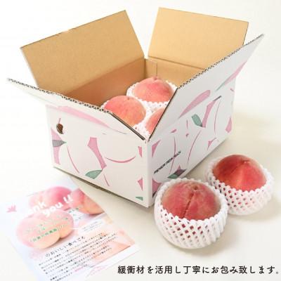 ふるさと納税 山梨市 2026年発送 山梨県産 桃 白桃系 2kg以上(5〜8玉) フルーツ王国・山梨から産地直送の画像