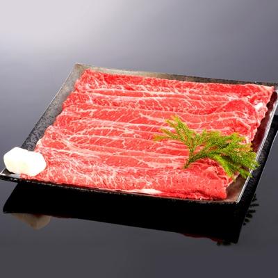 ふるさと納税 和歌山市 熊野牛 すき焼き・しゃぶしゃぶ赤身スライス 約400g