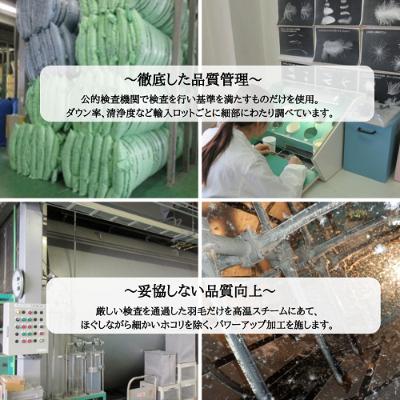 ふるさと納税 亀岡市 【訳あり】<京都金桝>柄・色おまかせ 羽毛布団 シングル ホワイトダウン85% 1.3kg|y-sf|03