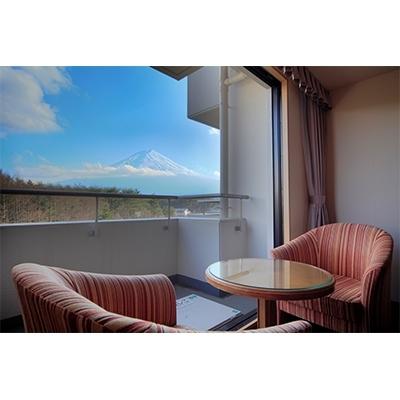 ふるさと納税 富士河口湖町 ホテルレジーナ河口湖　「上層階デラックスツインルーム」　1泊2食付き　2名様宿泊券