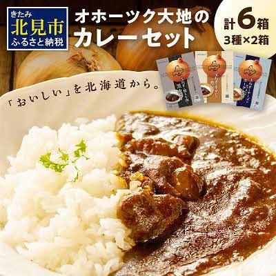 ふるさと納税 北見市 JAきたみらい「オホーツク大地のカレー6食セット」