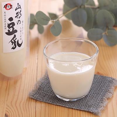 ふるさと納税 寒河江市 山形県産大豆100%豆乳 にがり付セット(豆乳300ml×5本 にがり5g×5)008-G07