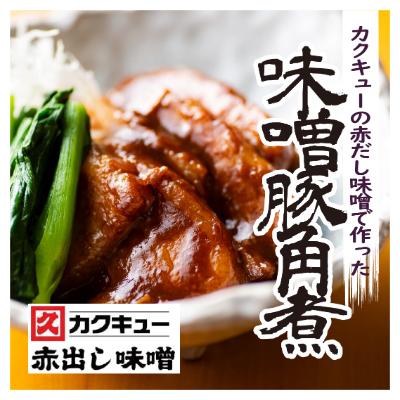 ふるさと納税 茨木市 味噌豚角煮 5本セット(1kg)