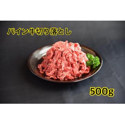 ふるさと納税 高鍋町 パイン牛切り落とし 500g