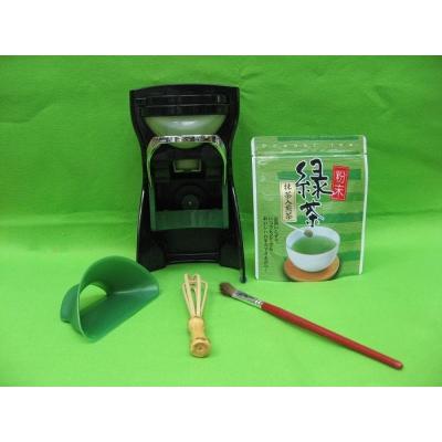 ふるさと納税 船橋市 抹茶入り粉末緑茶、粉末茶専用容器「オデッサ2」セット(L22)