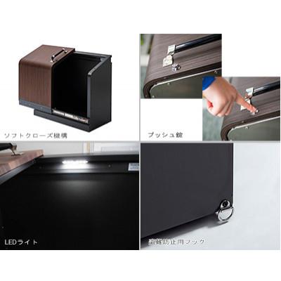 ふるさと納税 黒部市 ホームスライドダスポン 割り増し金ひな型 774 ステンレス鋼×なめし革黒いこと