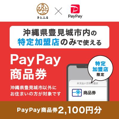 ふるさと納税 豊見城市 沖縄県豊見城市 PayPay商品券(2,100円分)※地域内の一部の加盟店のみで利用可