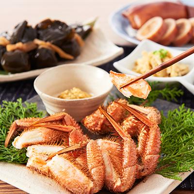 ふるさと納税 森町 [北海道噴火湾産]産地直送 浜茹で毛ガニ(約600g前後〜700g前後)×1杯