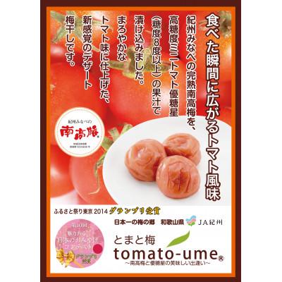 ふるさと納税 和歌山県 tomato-ume　700g×3　M367_1