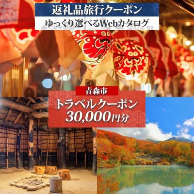 ふるさと納税 青森市 青森市 後から選べる旅行Webカタログで使える! 旅行クーポン(30,000円分)