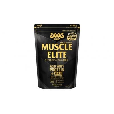 ふるさと納税 倉敷市 明治 ザバス プロ マッスルエリート チョコレート[800g 1袋] SAVAS プロテイン