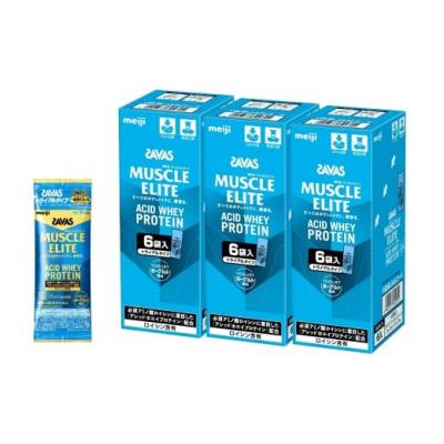 ふるさと納税 倉敷市 ザバス マッスルエリート ヨーグルト トライアル[10.5g×18袋]SAVAS プロテイン