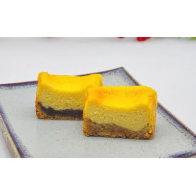 ふるさと納税 倉敷市 製餡所がつくるベイクドあんチーズケーキ 赤・白 2本セット