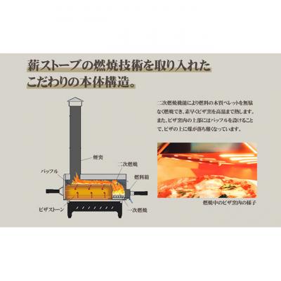 ふるさと納税 新潟市 HONMA ポータブルピザオーブン ブラウン HPP-400BW 屋外用 [54070885]_3