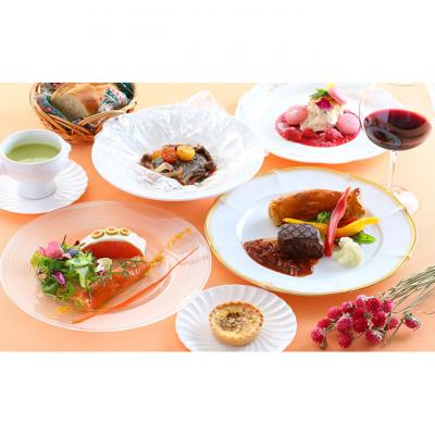 ふるさと納税 軽井沢町 南仏プロヴァンス料理のペアディナーコース お食事券 