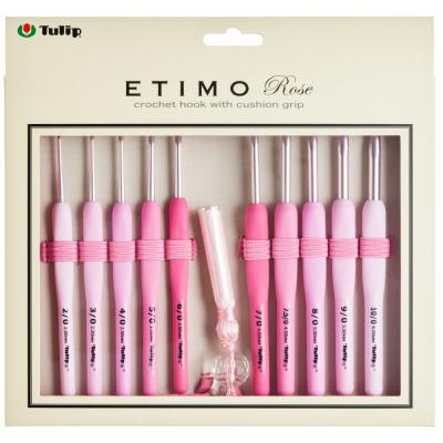 ふるさと納税 広島市 「エティモ ロゼ クッショングリップ付きかぎ針セット」[BA003]
