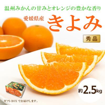 ふるさと納税 松山市 [2027年3月中旬頃から発送予定]きよみ<秀品>約2.5kg[ギフトBOX入り]