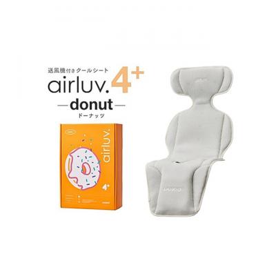 ふるさと納税 豊島区 シート airluv4+ donut 送風機付き クールシート クールグレイ 
