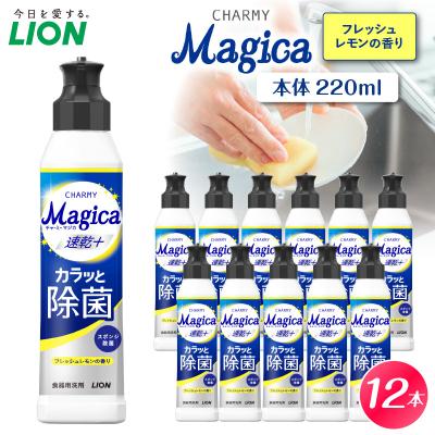 ふるさと納税 市原市 CHARMY Magica 速乾プラス カラッと除菌 フレッシュレモンの香 本体220ml×12個