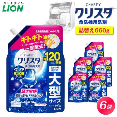 ふるさと納税 市原市 CHARMY クリスタ クリアEXジェル スイートオレンジの香 詰替え660g×6個