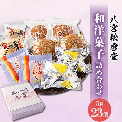 ふるさと納税 小鹿野町 【八宮松雪堂】和洋菓子詰め合わせ : さとふる