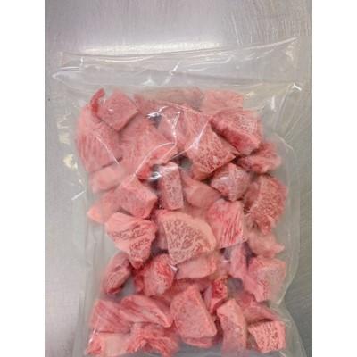 ふるさと納税 紫波町 【岩手県産黒毛和牛】角切りステーキ500g(A4〜A5ランク)|y-sf|03