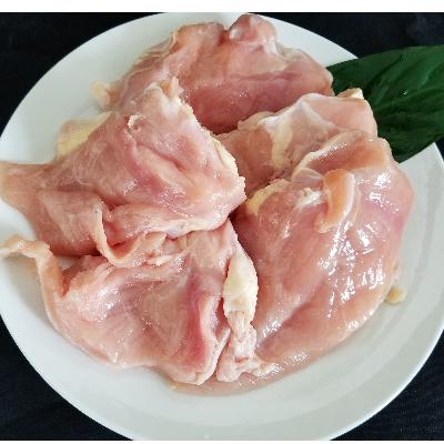 ふるさと納税 吉富町 はかた地どり むね肉(約1kg)
