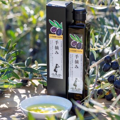 ふるさと納税 土庄町 小豆島産100% エキストラバージンオリーブオイル[手摘み]182g