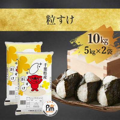 ふるさと納税 大網白里市 [令和5年産]千葉県産「粒すけ」精米 10kg(5kg×2袋)