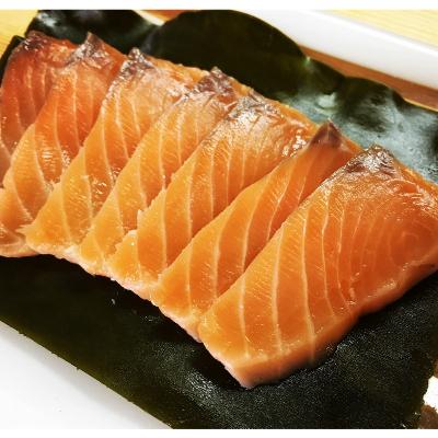 ふるさと納税 桐生市 職人シリーズ 自慢の手造り1品「サーモン昆布〆 お刺身用」|y-sf|02