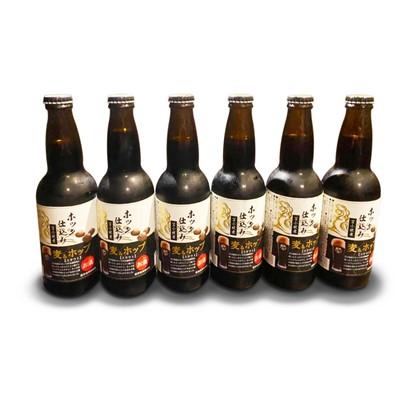 ふるさと納税 苫小牧市 ホッキ仕込み 麦&amp;ホップ[スタウト]330ml×6本