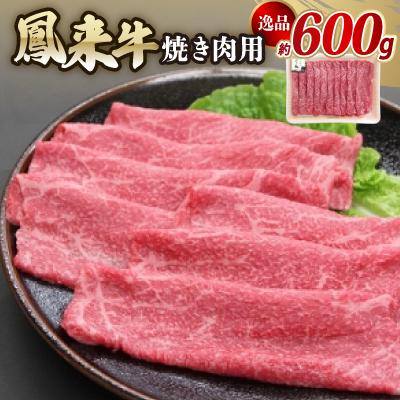 ふるさと納税 新城市 逸品鳳来牛(焼き肉用) ふるさと納税限定品 約600g