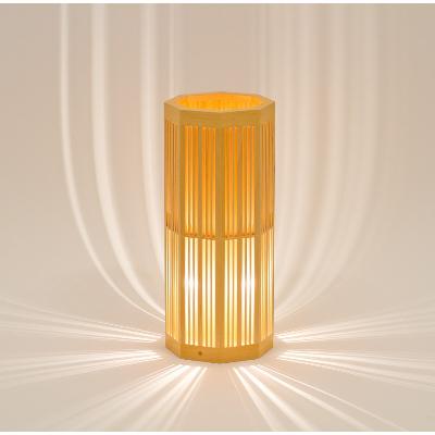 ふるさと納税 山形県 青森ヒバを使用した組子細工による照明器具 「燦