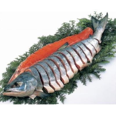 ふるさと納税 森町 北海道産新巻鮭姿造り約3kg