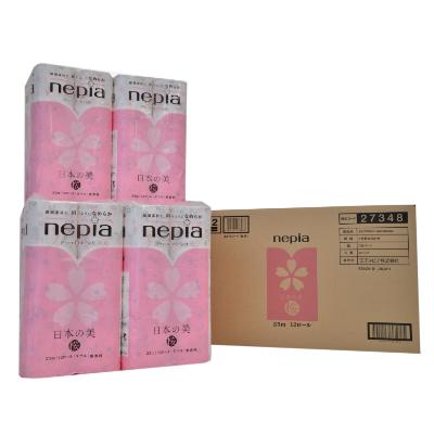 苫小牧市 ふるさと納税 紙のまち苫小牧 ネピアプレミアムトイレットロール日本の美12