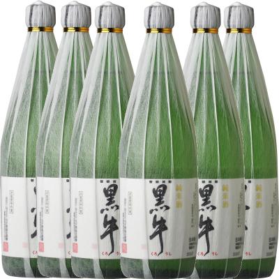 ふるさと納税 上富田町 純米酒 黒牛(くろうし)720ml/6本セット/紀州和歌山の純米酒 名手酒造(E009)｜y-sf