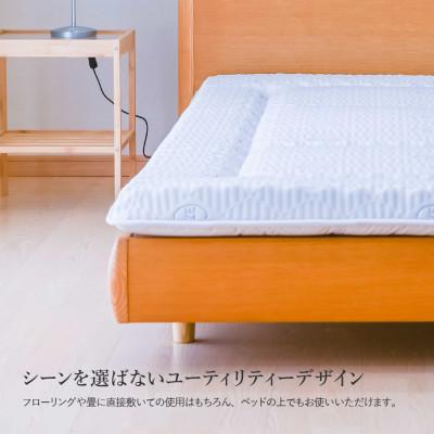 ふるさと納税 富士吉田市 【爽快眠】高密凸凹ウレタンマットレス ダブル 日本製 高反発 除湿 ドライクール 国産|y-sf|02