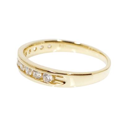 ★動作確認済み ふるさと納税 甲府市 18金製 ハーフエタニティー ダイヤ リング 0.3ct 5号[RD3900K] 【UOI3472555594】(126560円)