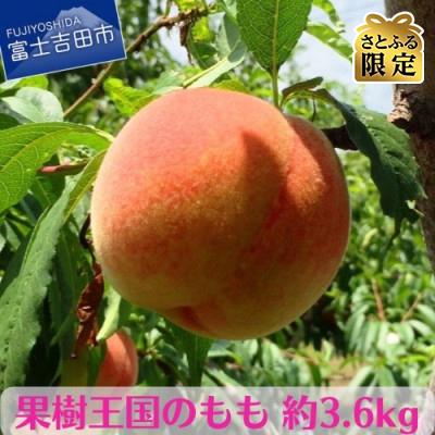 ふるさと納税 富士吉田市 [さとふる限定]果樹王国“やまなし"の桃 約3.6kg(8〜14玉)