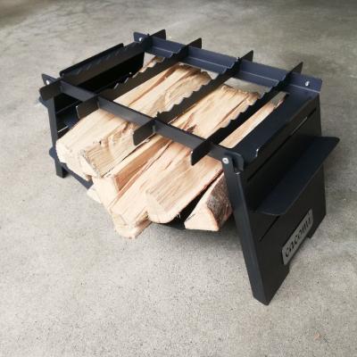 ふるさと納税 守口市 黒いコンパクト焚き火台 - cacomi black 3ways -【キャンプ用品 コンロ 焚火台】|y-sf|02