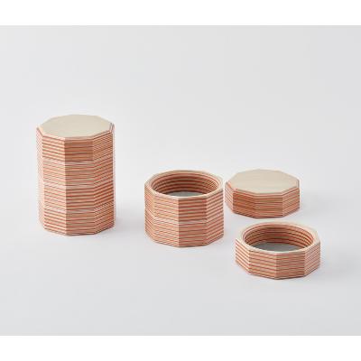 ふるさと納税 芦別市 PLYWOOD laboratory Paper-Wood アクセサリートレイ(多角形)