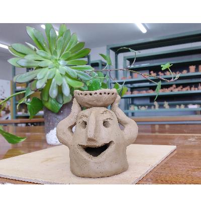 ふるさと納税 羽曳野市 河内こんだハニワの里 大蔵屋　埴輪づくり体験(2名分) 