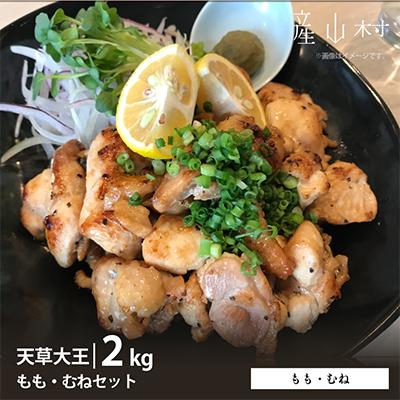 ふるさと納税 産山村 天草大王 もも・むねセット