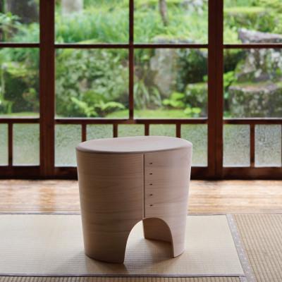 ふるさと納税 高山市 【KASHIWA】HINOCO ひのこ スツール 岐阜県産檜 飛騨の家具 柏木工 ひのき AM046_3