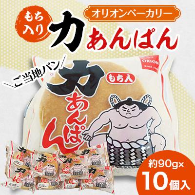 ふるさと納税 花巻市 もち入り 力あんぱん 10個入 オリオンベーカリー