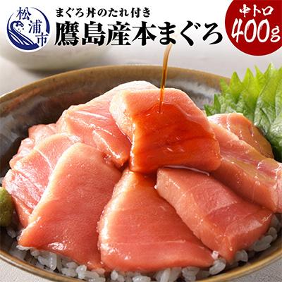 ふるさと納税 松浦市 長崎県松浦市鷹島産本まぐろ 中トロ400g