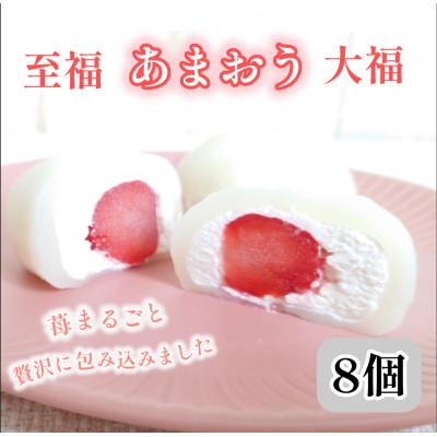 ふるさと納税 鞍手町 至福あまおう大福8個セット