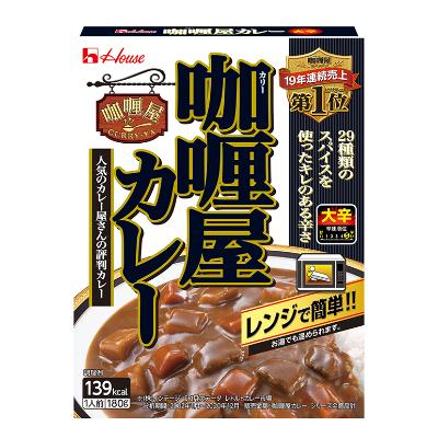 ふるさと納税 袋井市 ハウス食品 レトルト カリー屋カレー【大辛】180g×30食｜y-sf